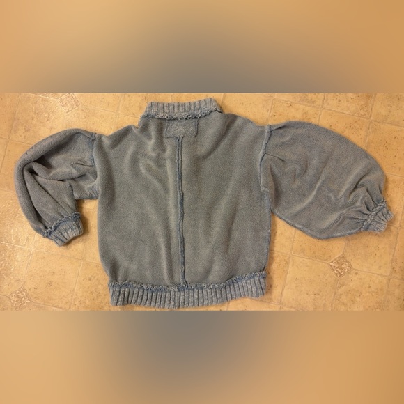 Free People light blue cardigan - Picture 4 of 4